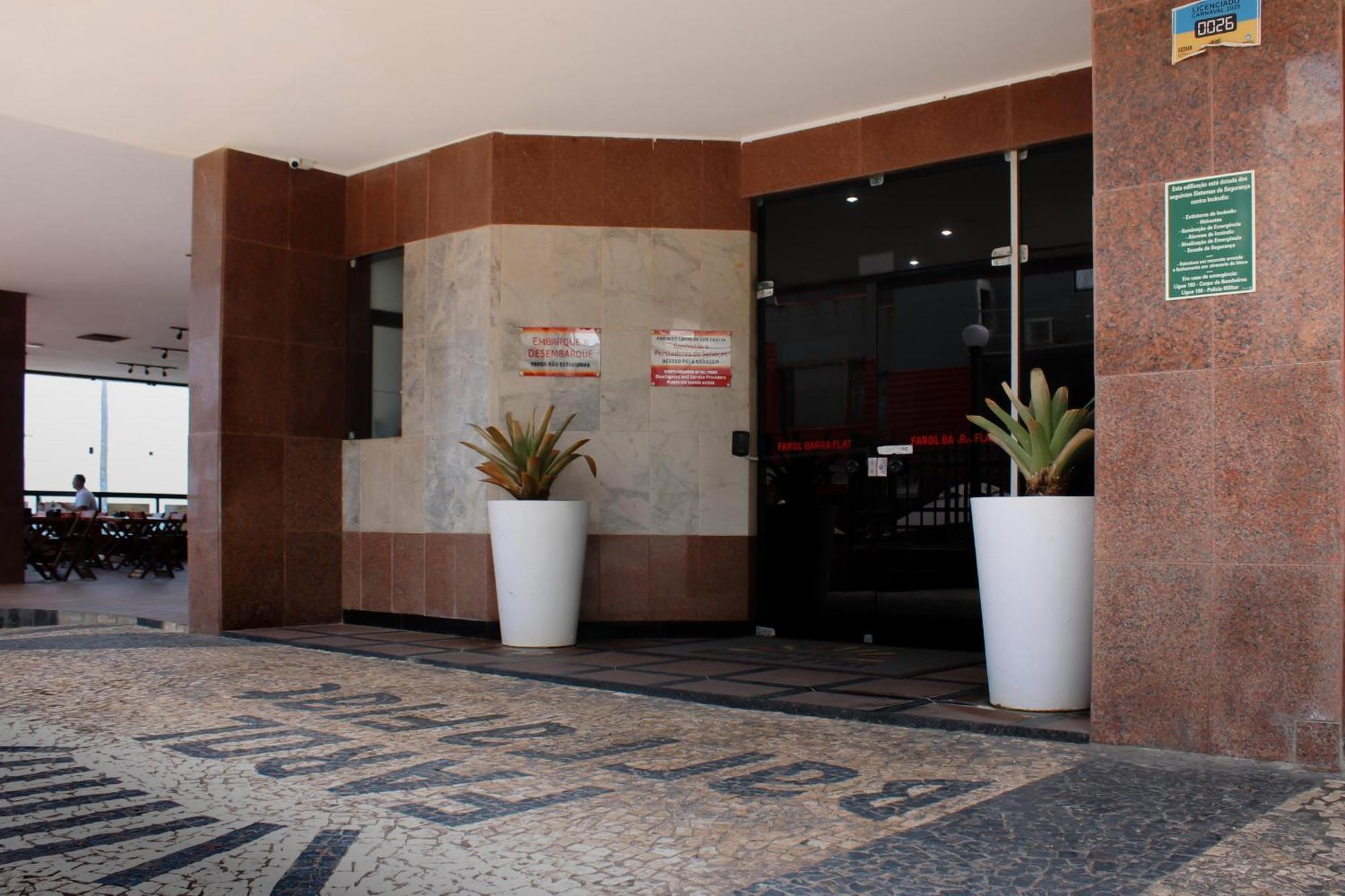 Apartamento Farol Barra Flat Сальвадор Экстерьер фото